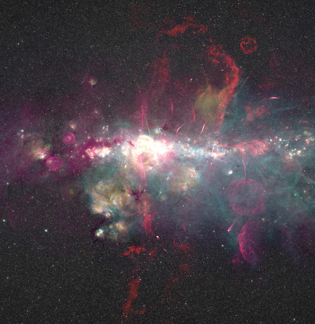 Sugar molecule in space
