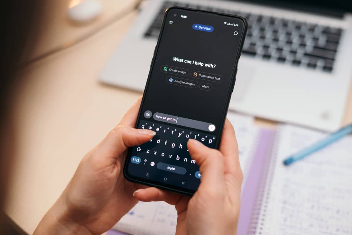 Using AI on smartphone