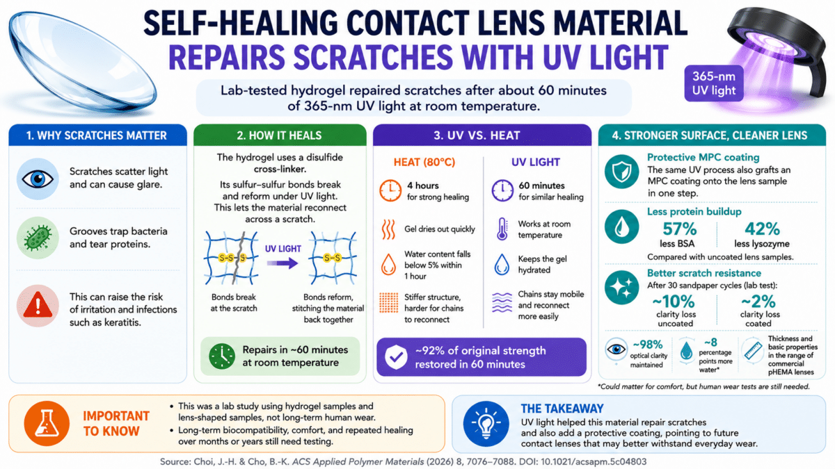 contact lens infographic