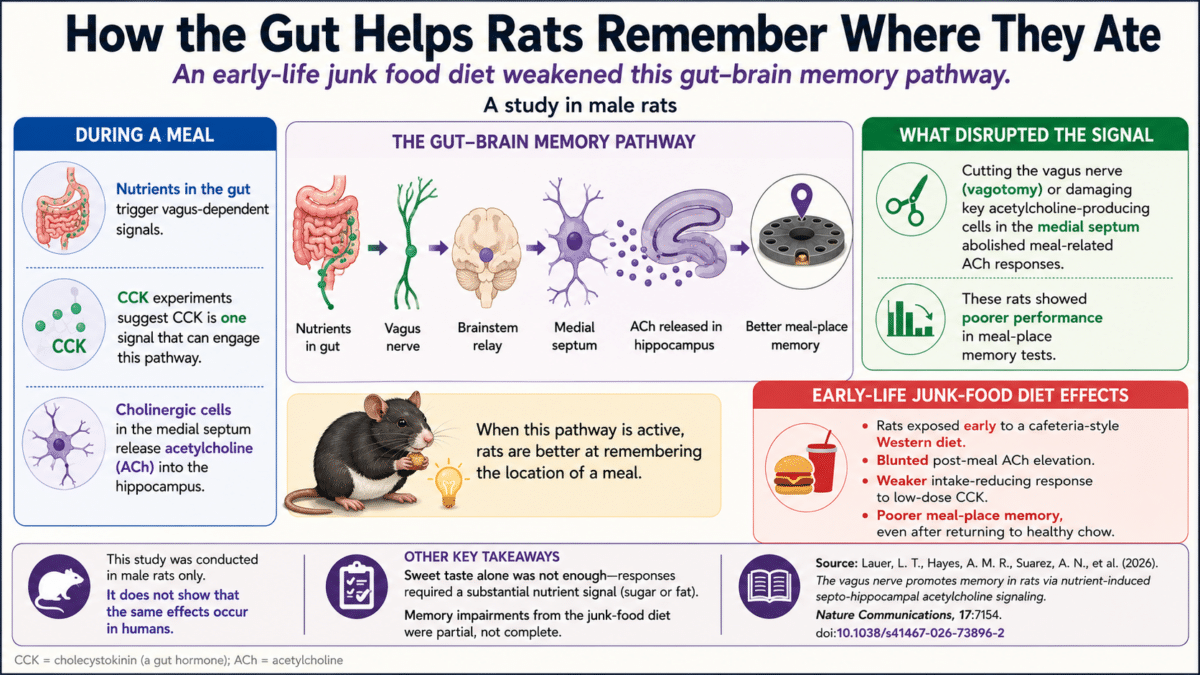 gut memory infographic