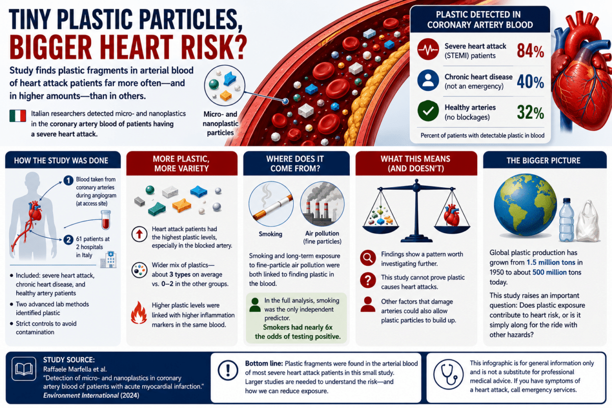 heart plastic infographic