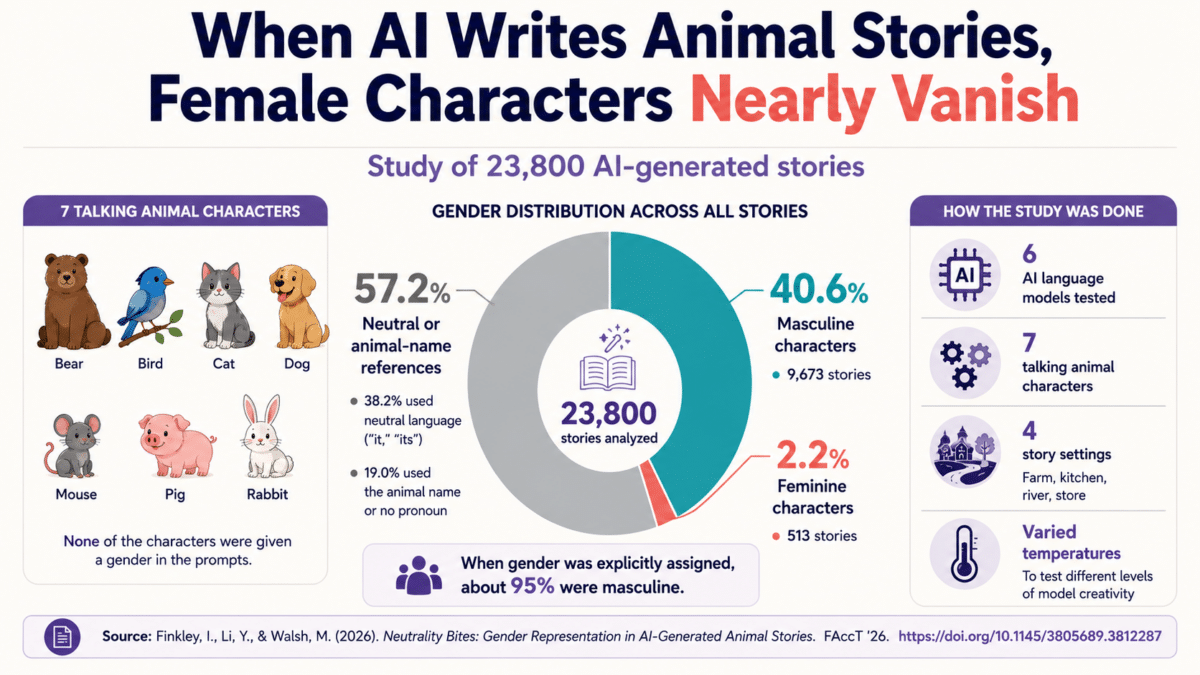 AI female infographic