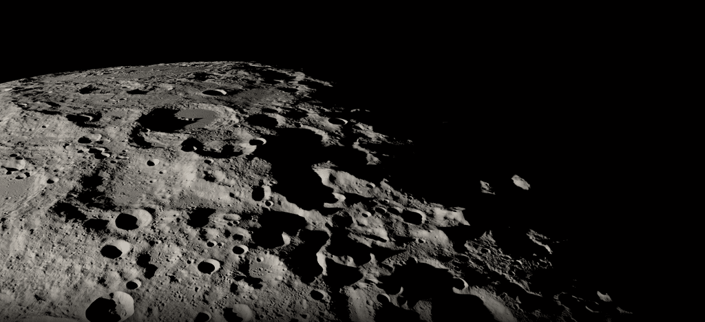 lunar surface