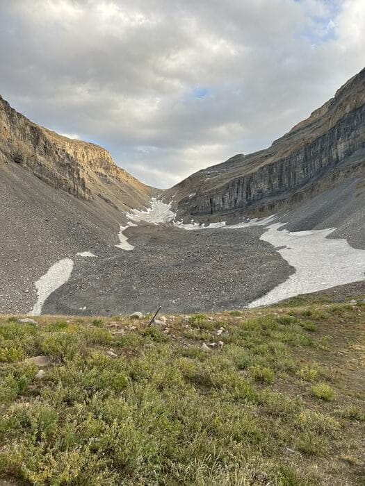 Utah Mountain Glacier