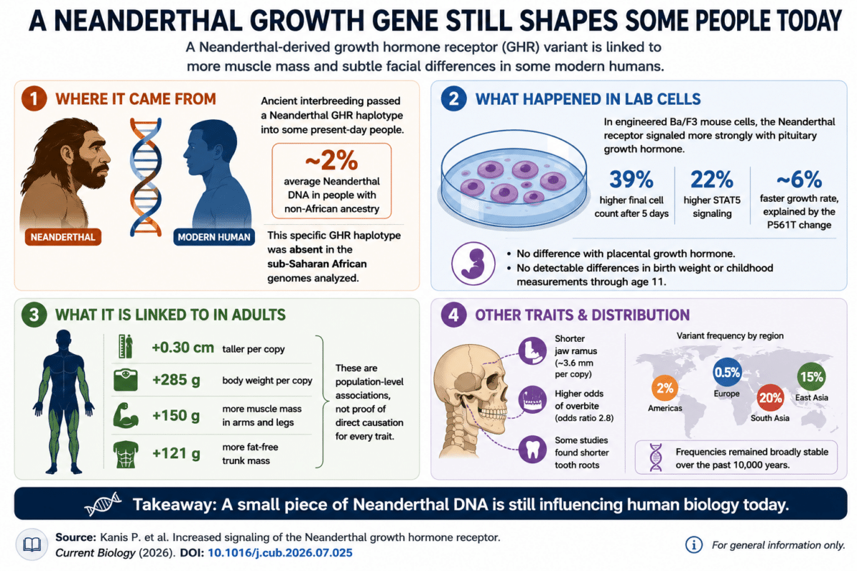 neanderthal muscle infographic