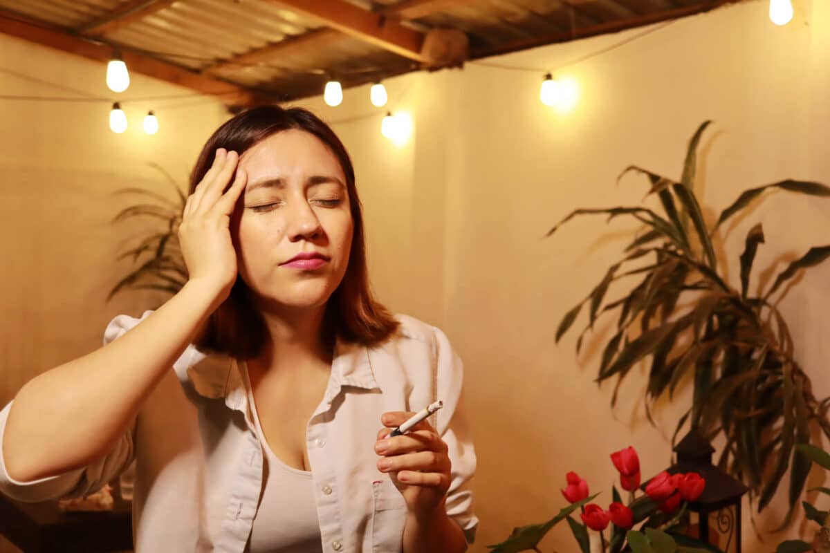smoking headache