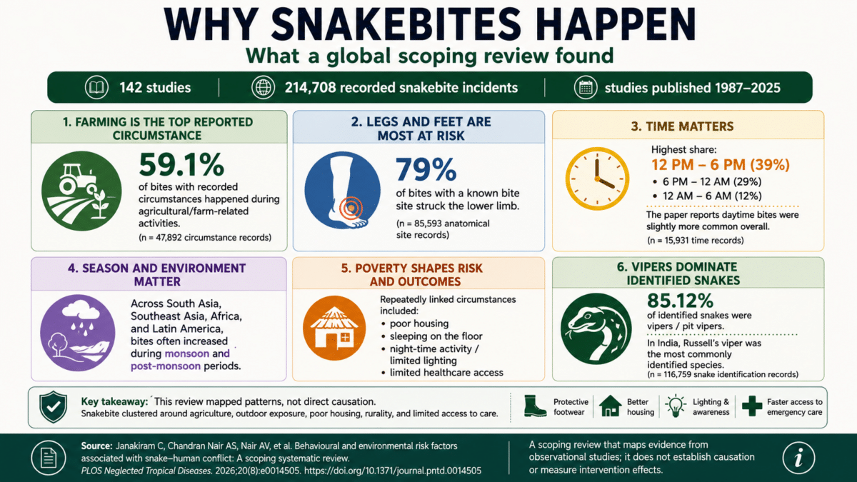 snakebite infographic