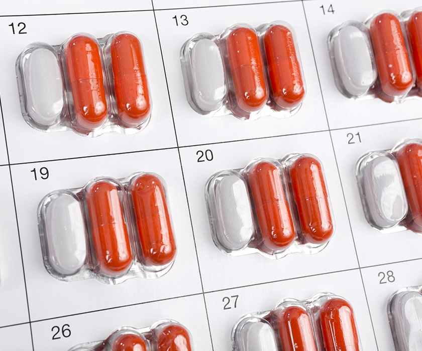 Cocoa supplement pills used in the COSMOS trial.