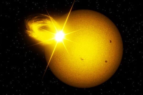 Sun-like stars produce a superflare about once every hundred years.