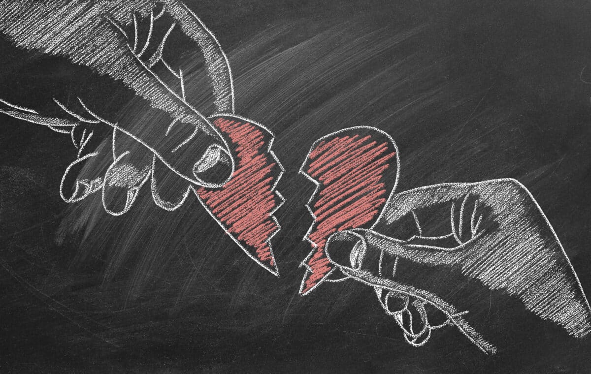 Conflict between a man and a woman