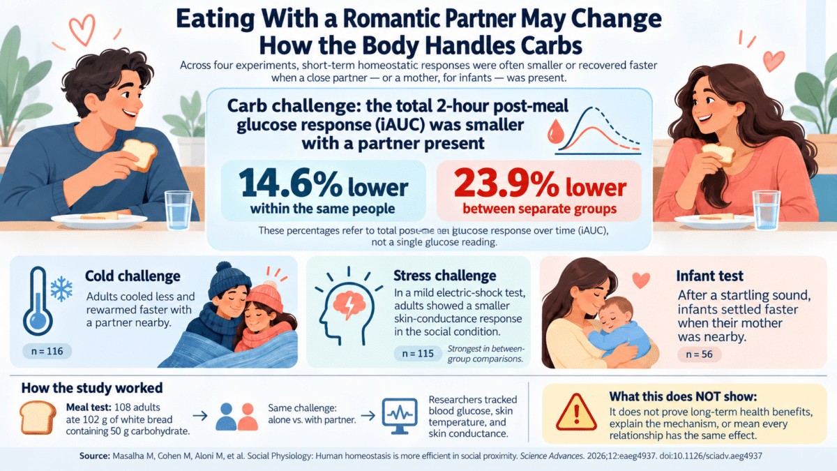 eating with loved ones infographic