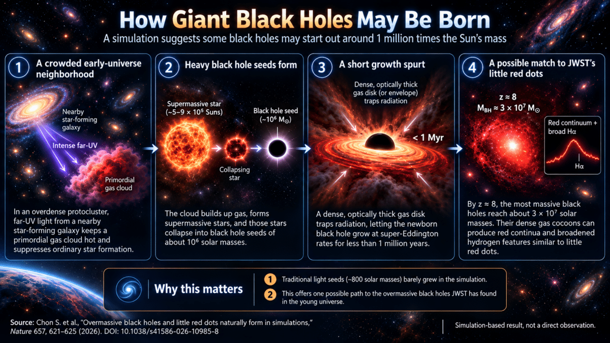 giant black holes infographic