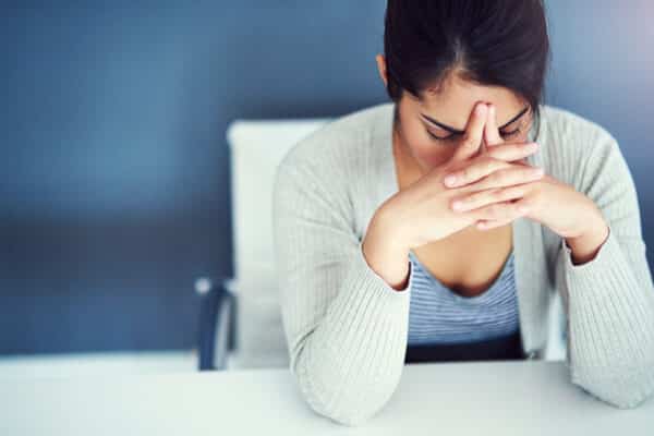 stressed at work