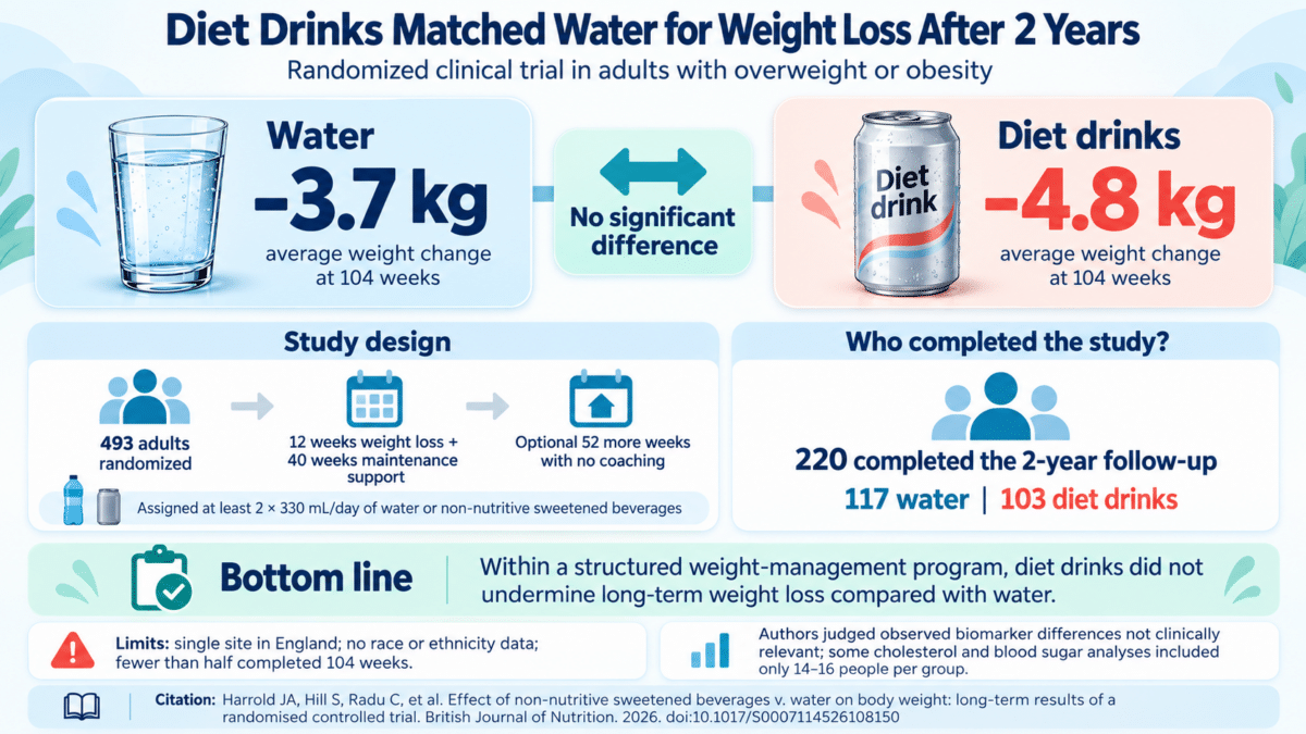 Diet Drinks vs Water