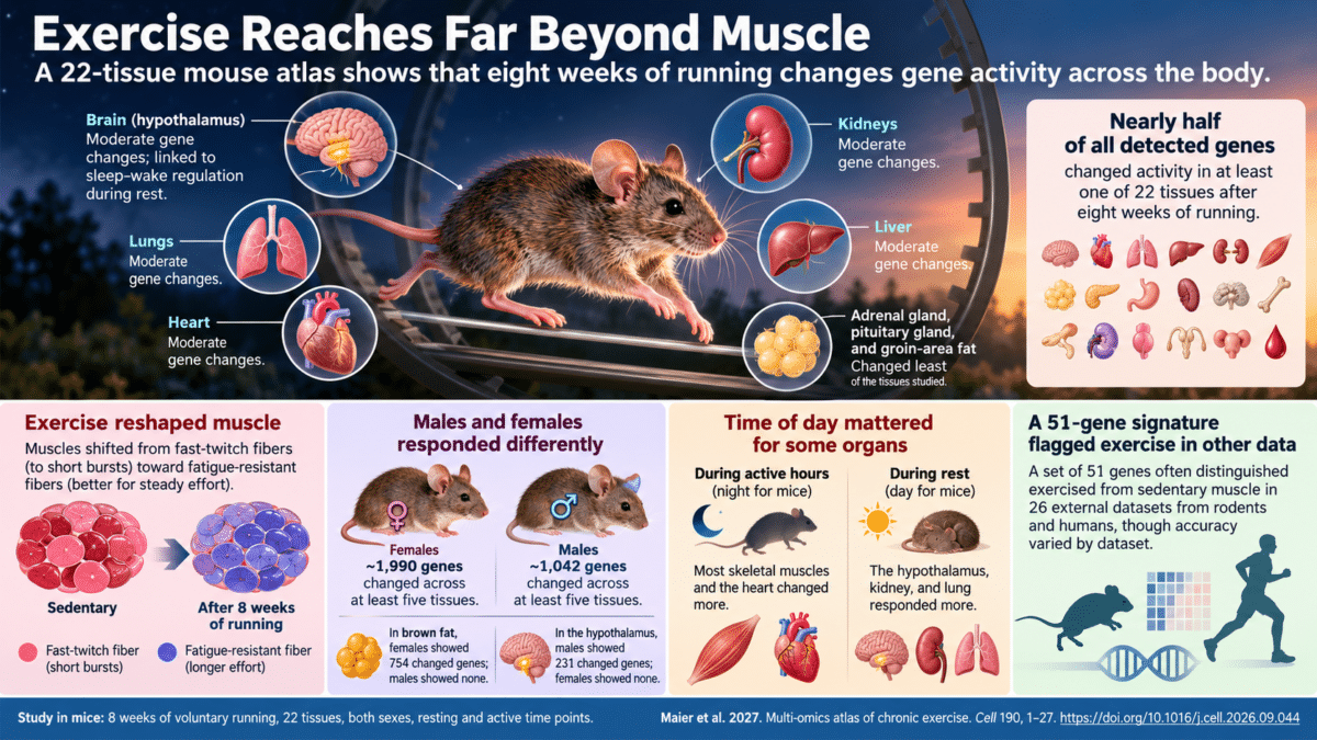 Exercise Reaches Far Beyond Muscle