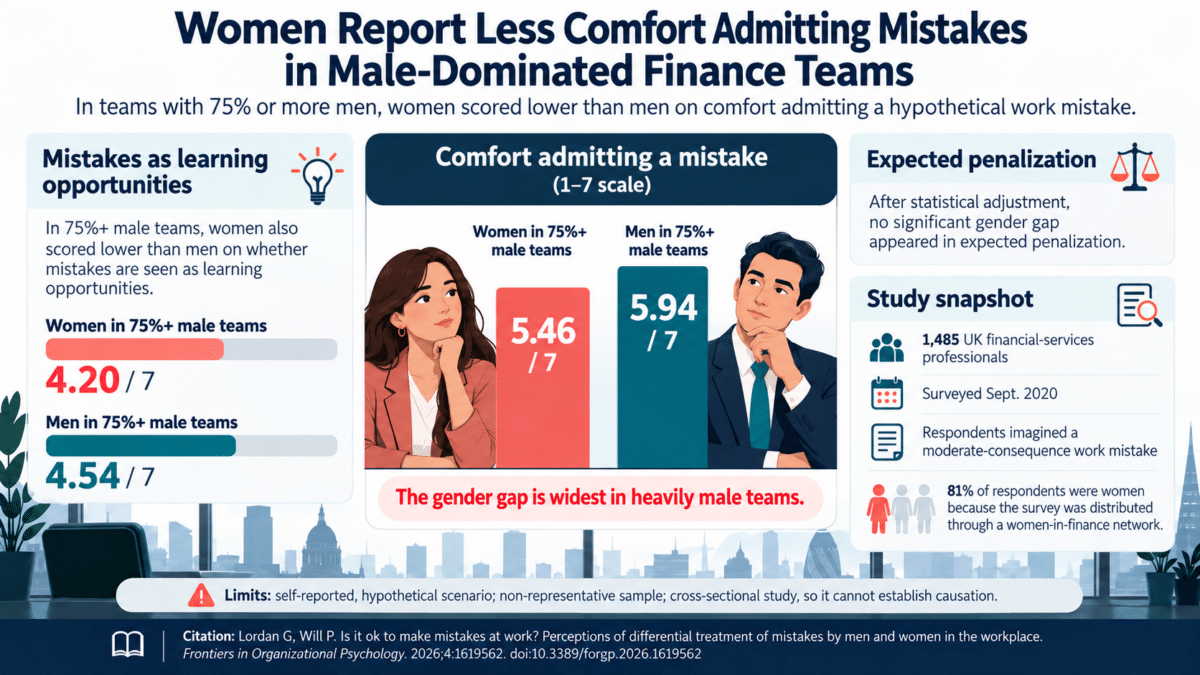 Gender Comfort in Finance Teams