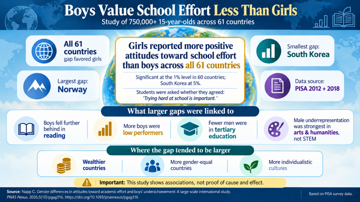 Boys, Girls, and School Effort