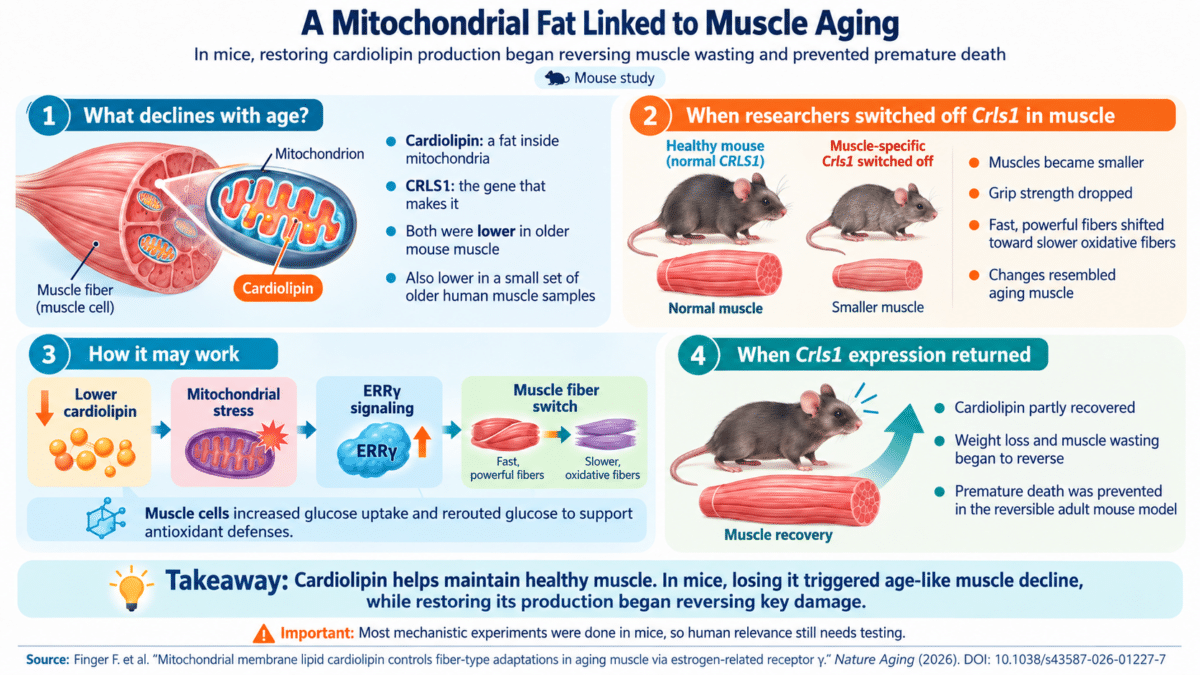 Mitochondrial Fat and Muscle Aging