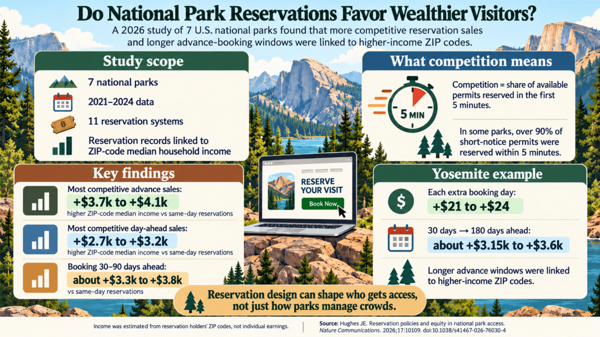 National Park Reservations and Equity