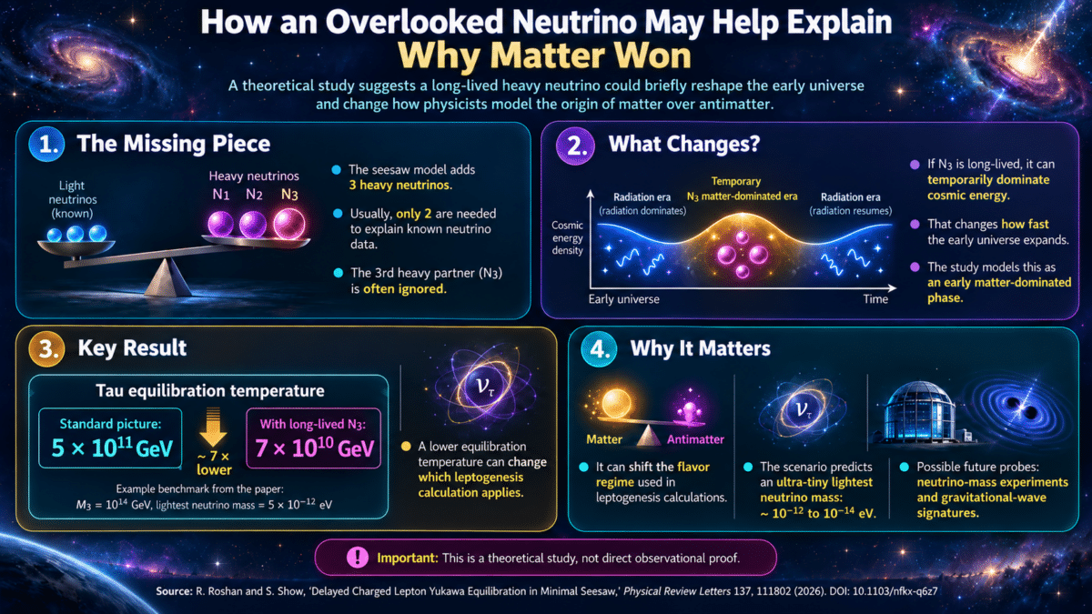 Neutrino Mysteries and Matter’s Origin