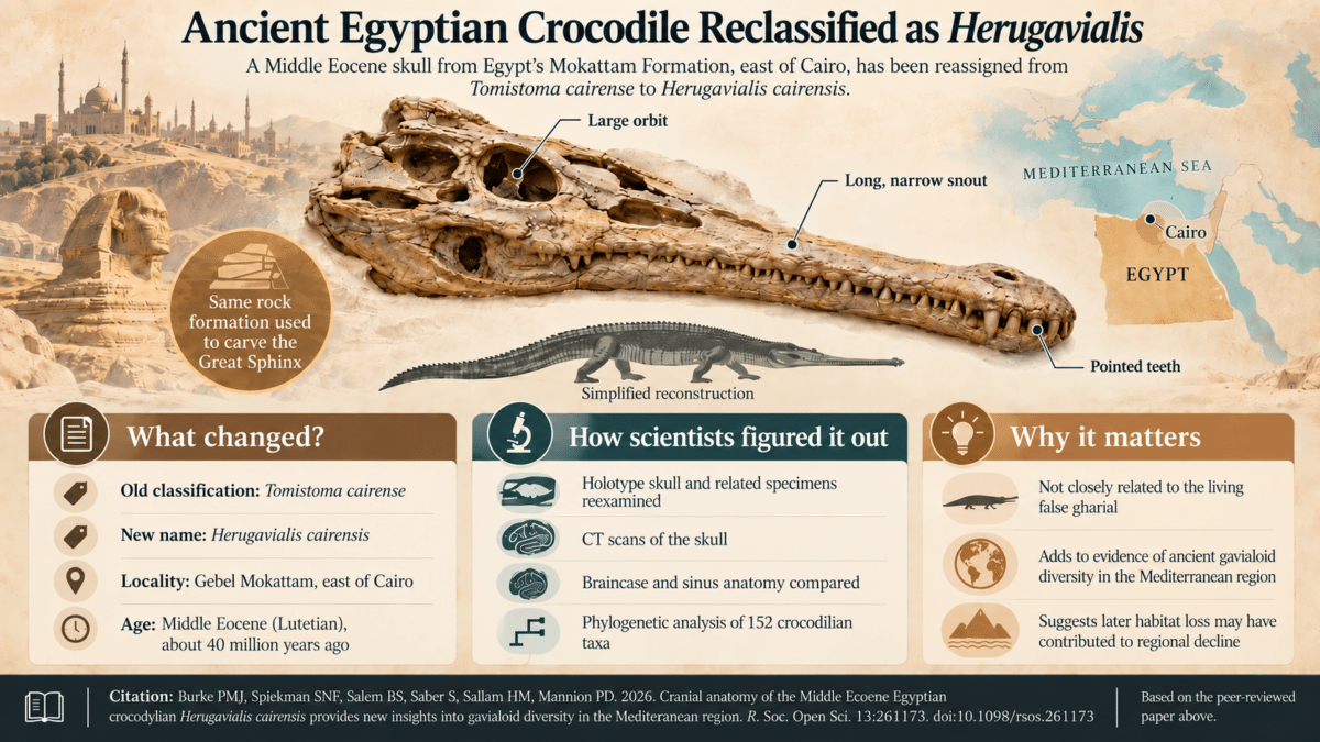 ancient crocodile