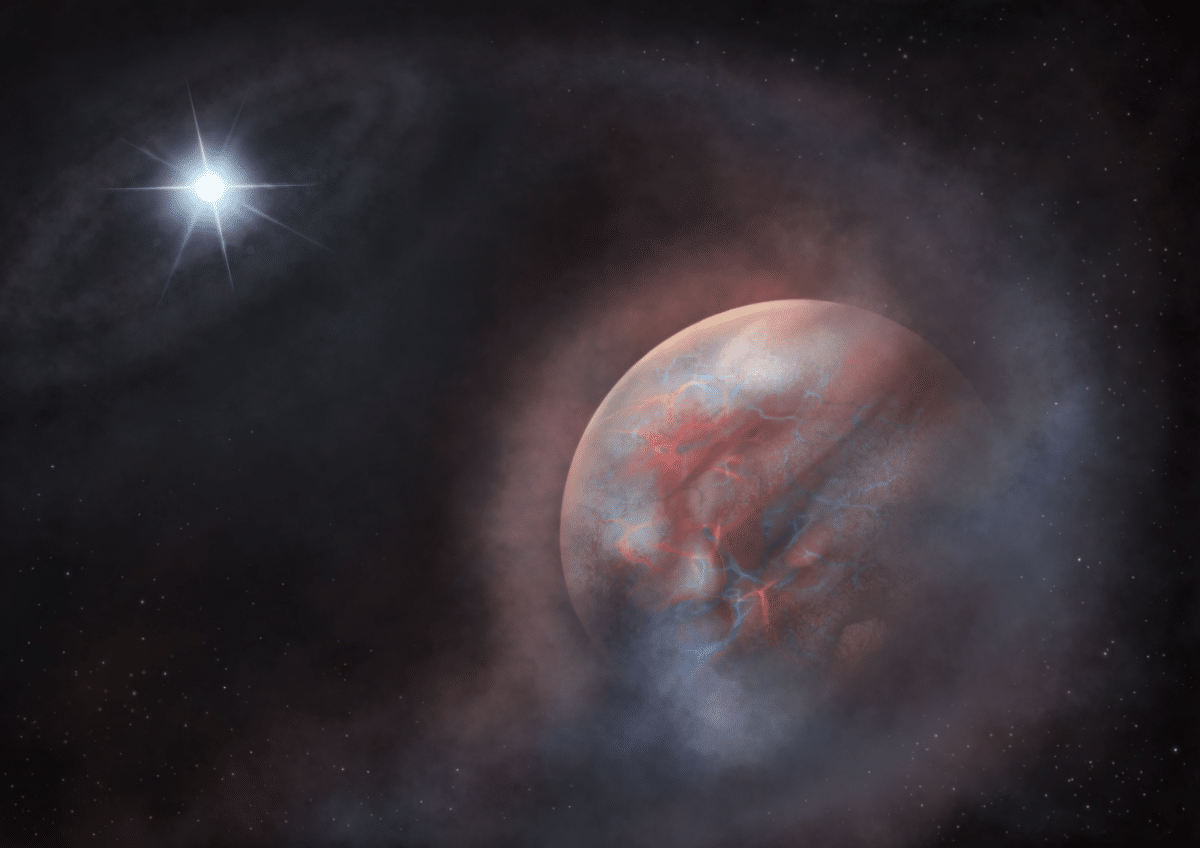 Second Generation Planet Artwork. Credit. Dr Snehalata Sahu_University of Warwick