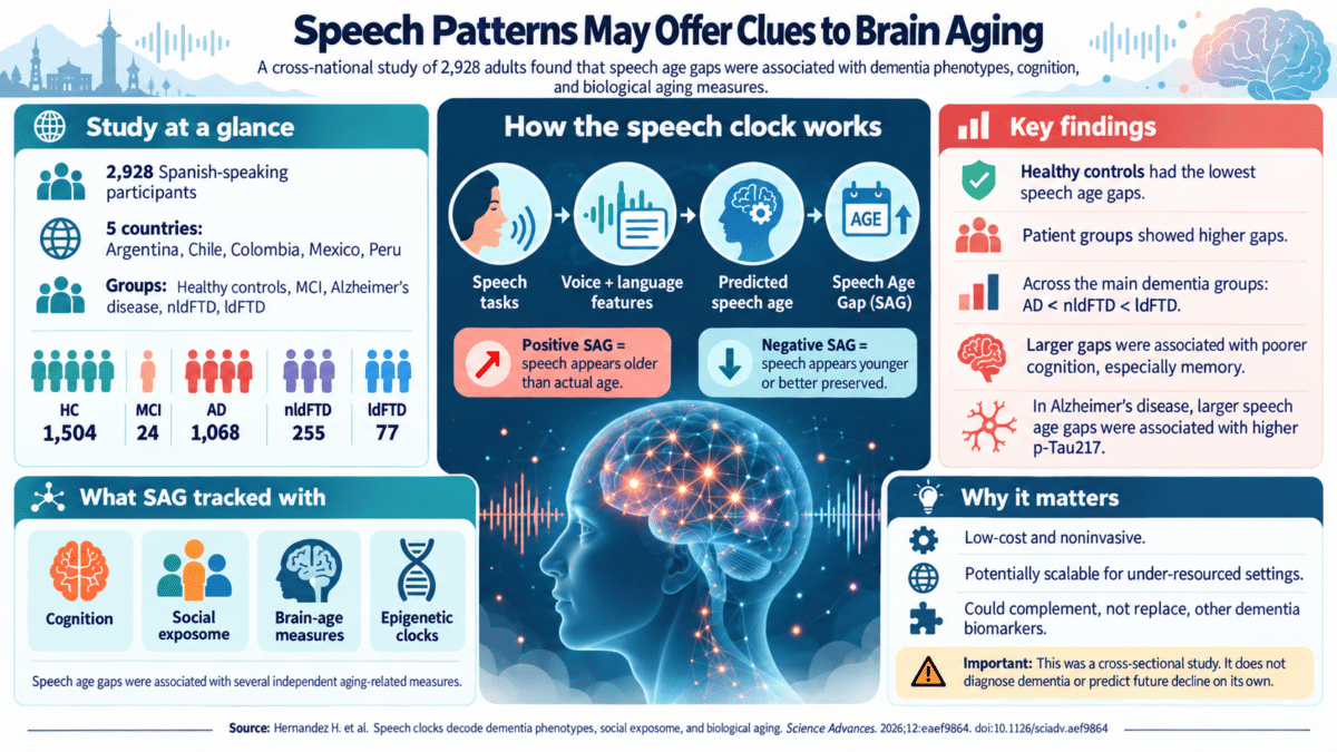 Speech Patterns and Brain Aging Insights