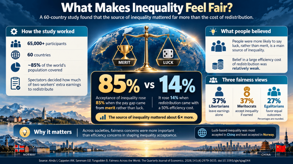 What Makes Inequality Feel Fair