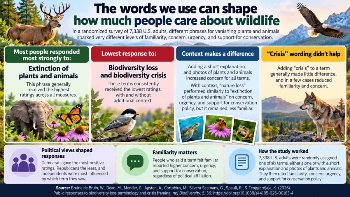 Words Shape Wildlife Conservation Concern
