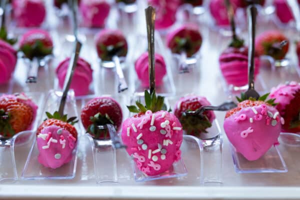 choc strawberries