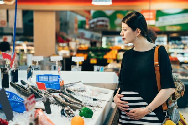 seafood pregnant